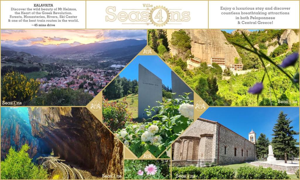 Fotografie z fotogalerie ubytování Four seasons relaxing Villa v destinaci Akrata