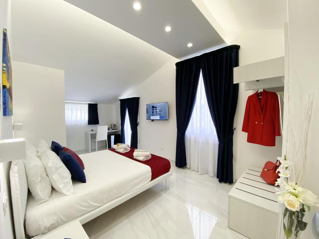 Villa Gabriella - Rooms & Breakfastにあるベッド