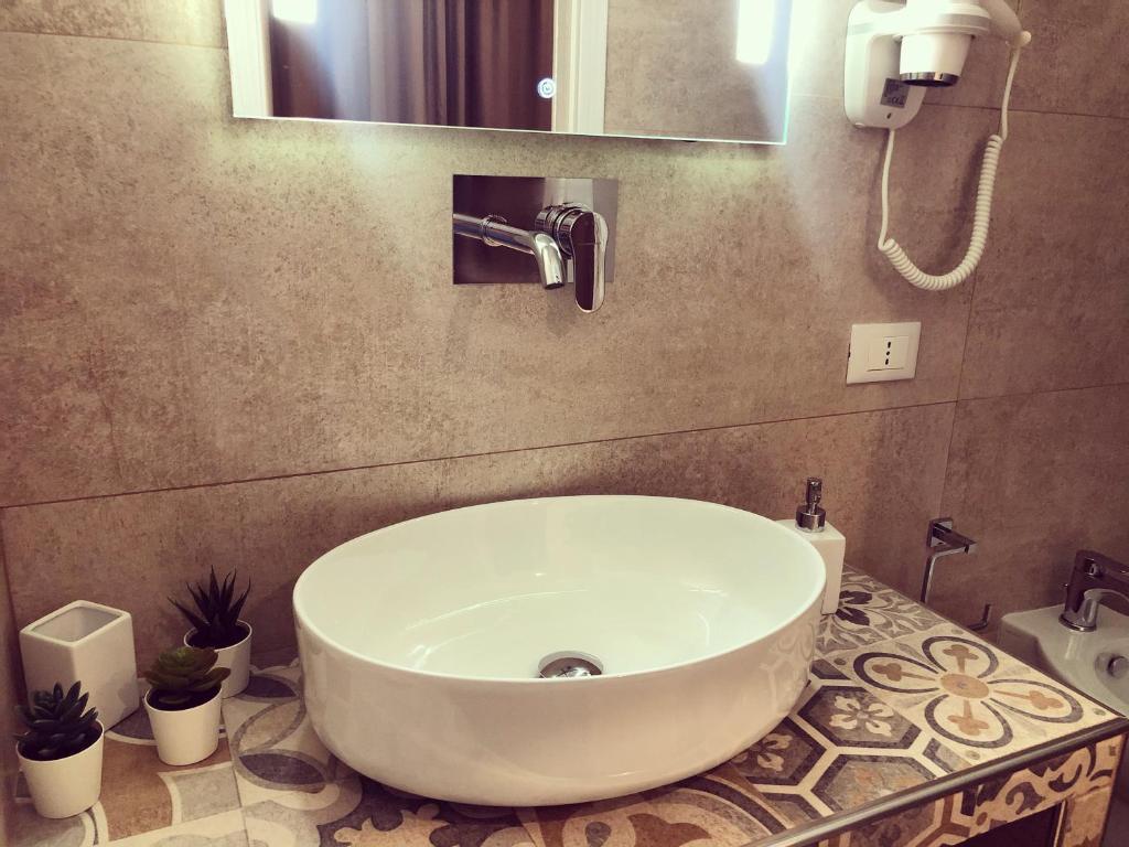 Koupelna v ubytování B&B Angolo83 Palermo centro