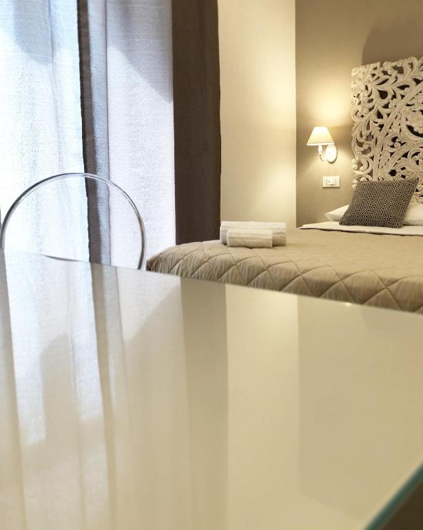 Postel nebo postele na pokoji v ubytování B&B Angolo83 Palermo centro