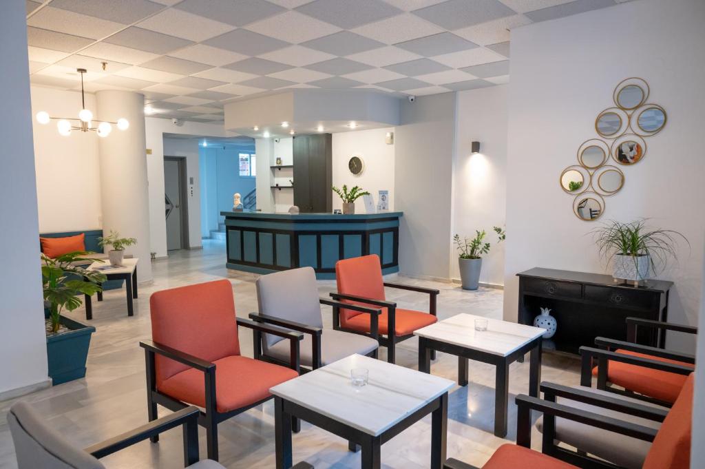 Posezení v ubytování Mardinik Hotel Apartments