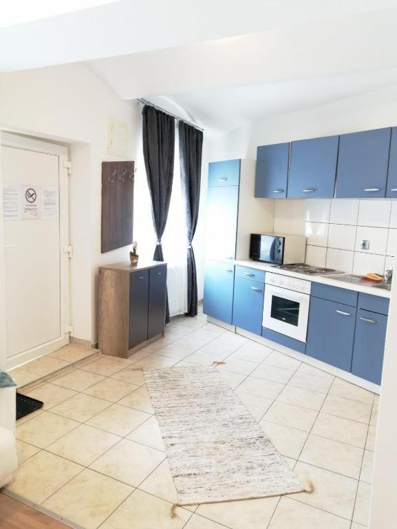 Kuchyň nebo kuchyňský kout v ubytování Apartmenthaus beim LKH Graz