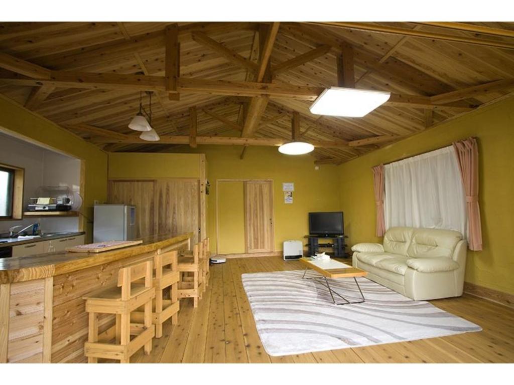 พื้นที่นั่งเล่นของ Log house for 12 people - Vacation STAY 35063v
