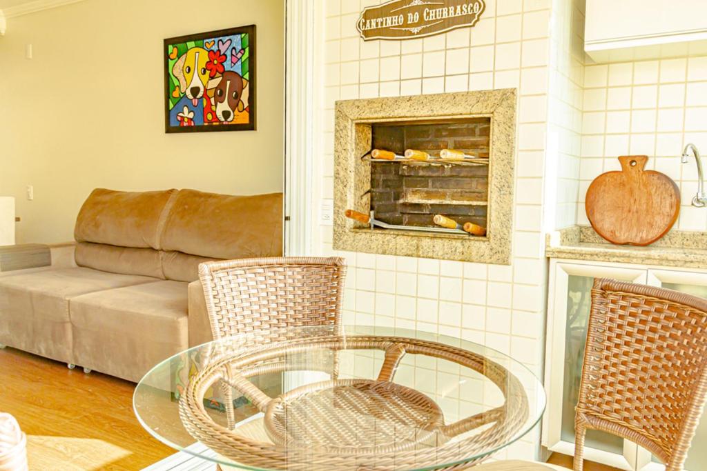  Refugio do Rei Apartamento ao lado da praia Canasvieiras