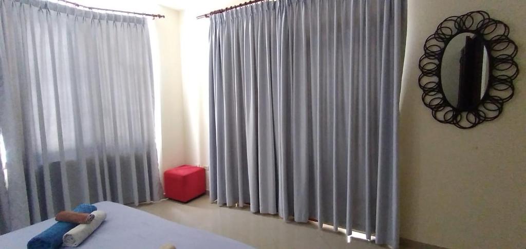 Postel nebo postele na pokoji v ubytování B&B Pavillion