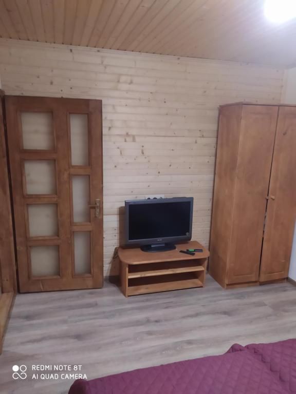 TV a/nebo společenská místnost v ubytování Panorama
