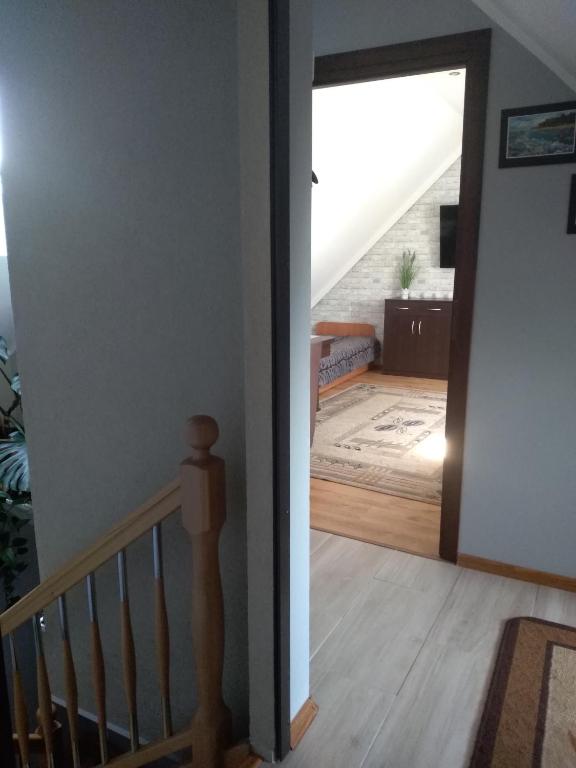 Postel nebo postele na pokoji v ubytování Apartamenty WIKTORIA morska18