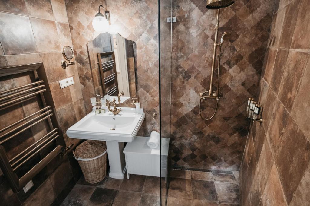 Koupelna v ubytování Room42 - Suites & Apartments