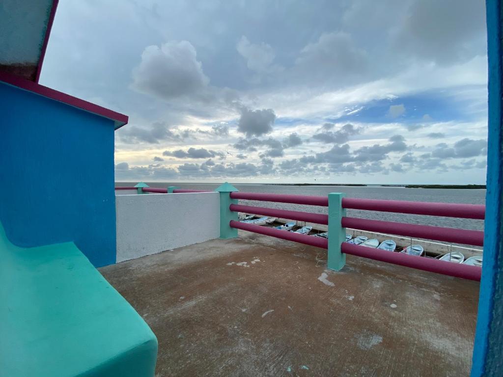 Balkón nebo terasa v ubytování Hotel San Felipe de Jesus Yucatan