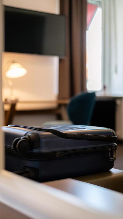 TV a/nebo společenská místnost v ubytování Hotel Stachus
