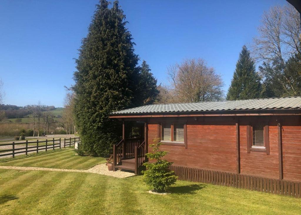 Oat Hill Farm Lodges in Winsham, Somerset, England