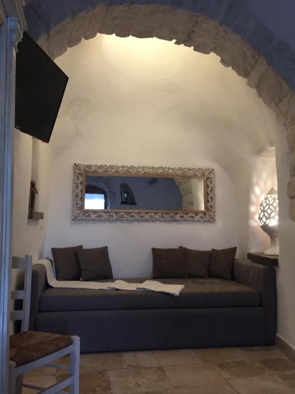 Letto o letti in una camera di Trullo Nobilis