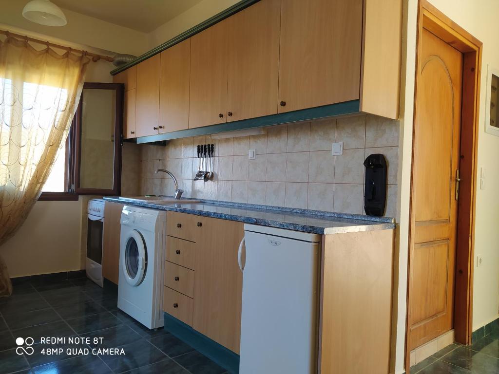 Kuchyňa alebo kuchynka v ubytovaní Odisseas Apartment