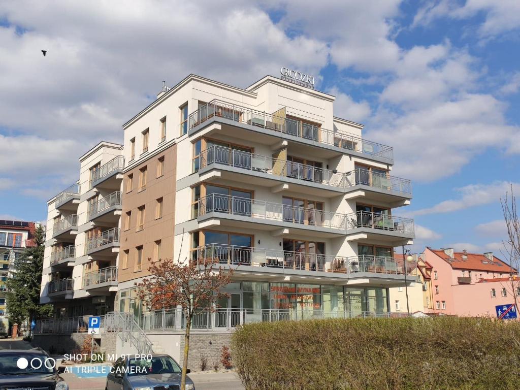 Budova, v ktorej sa apartmán nachádza