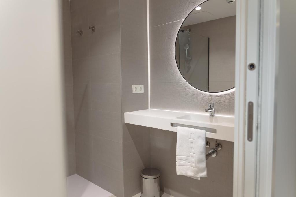 Koupelna v ubytování HOTEL ORDIZIA