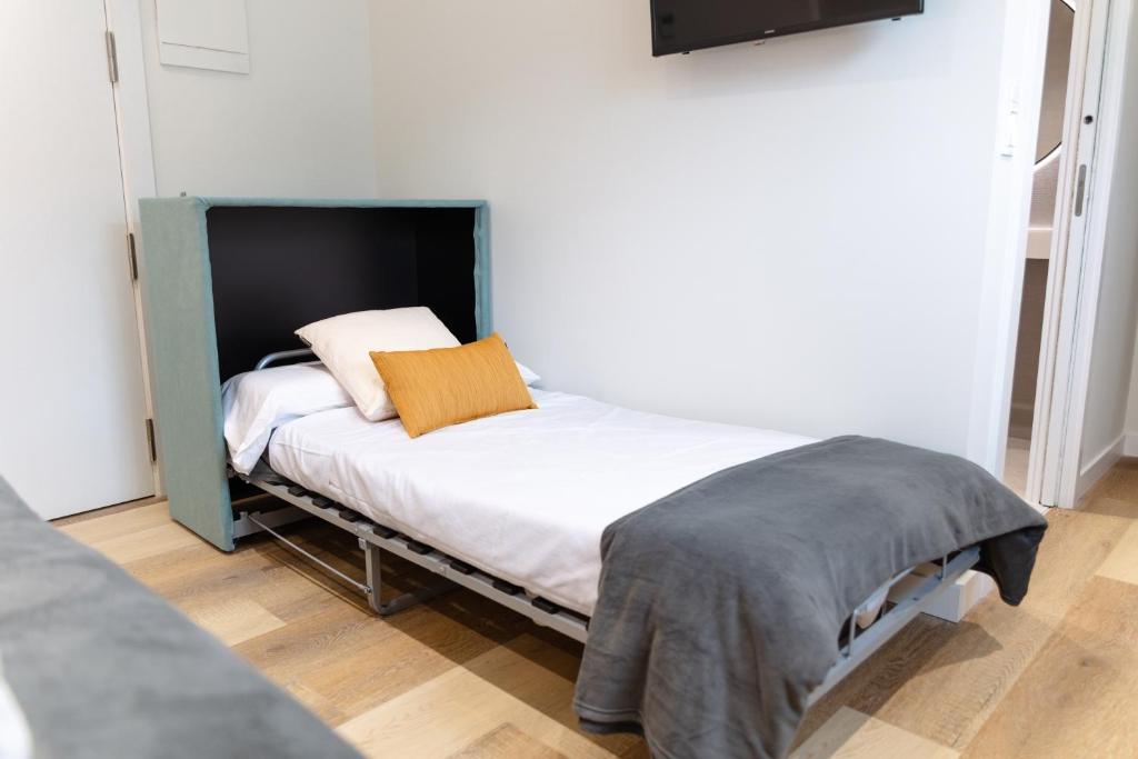 Postel nebo postele na pokoji v ubytování HOTEL ORDIZIA