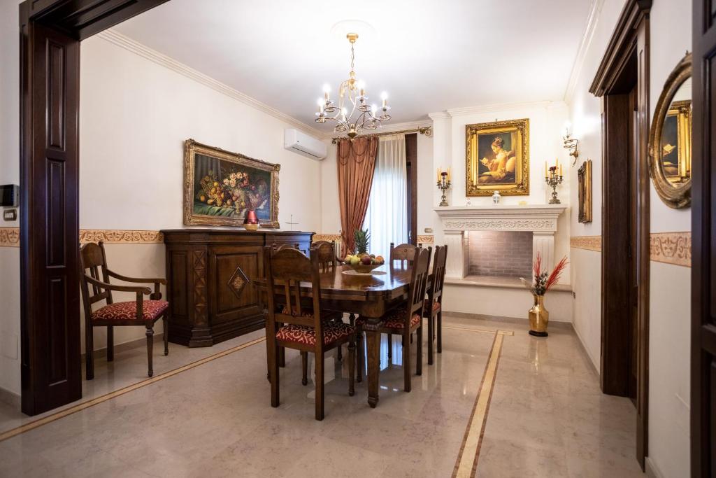 Posezení v ubytování B&B Domus Japigia
