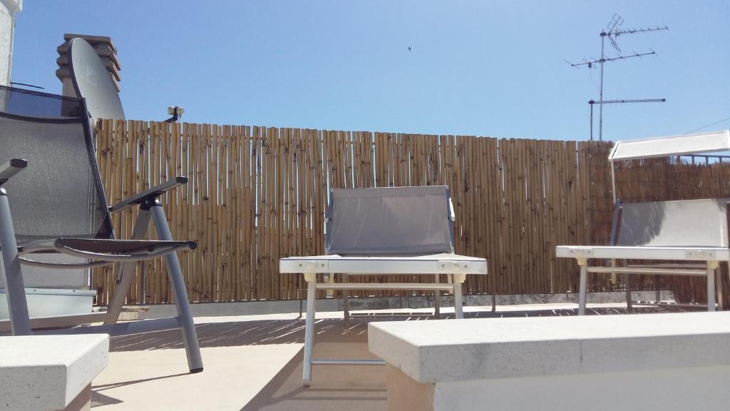 A balcony or terrace at Ostuni Guest House