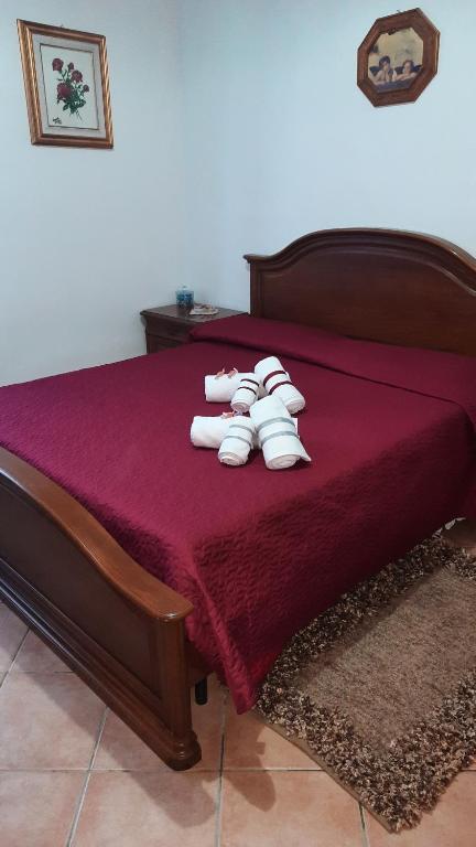 Krevet ili kreveti u jedinici u okviru objekta Appartamento Giulia