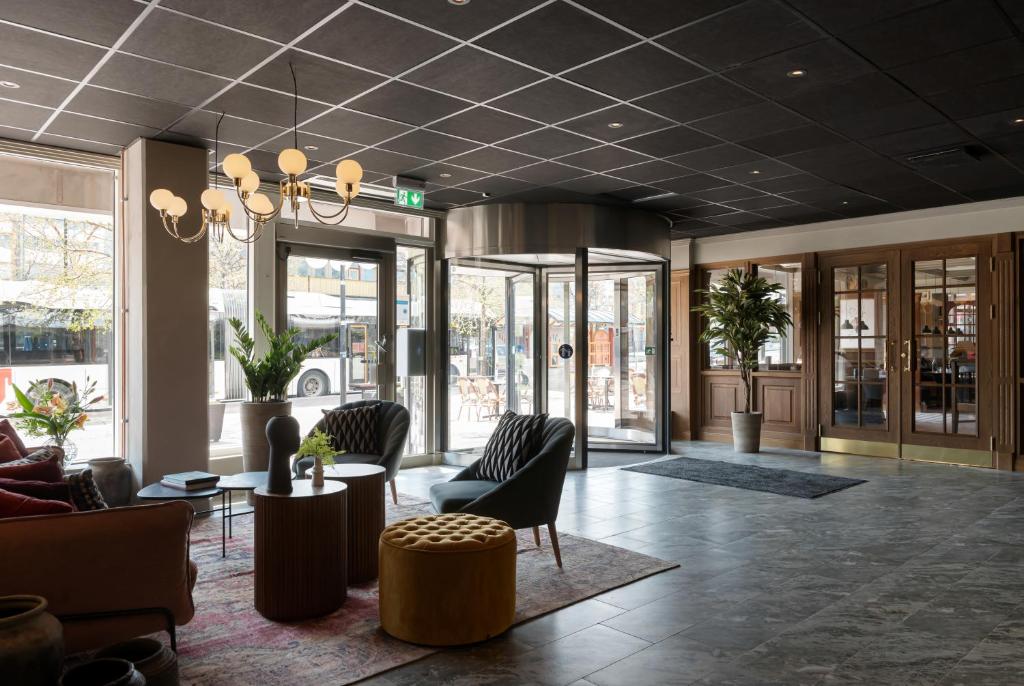 Гостиная зона в Elite Hotel Brage - Hotel & Spa