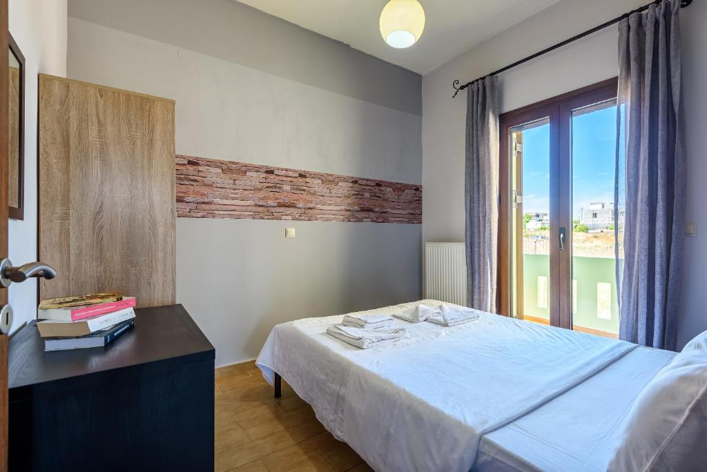 Posteľ alebo postele v izbe v ubytovaní Eleni's Villa 'TOP DESTINATION'