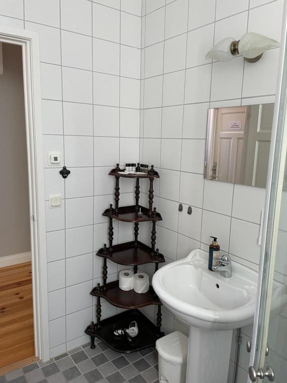 Koupelna v ubytování Börsen Annex