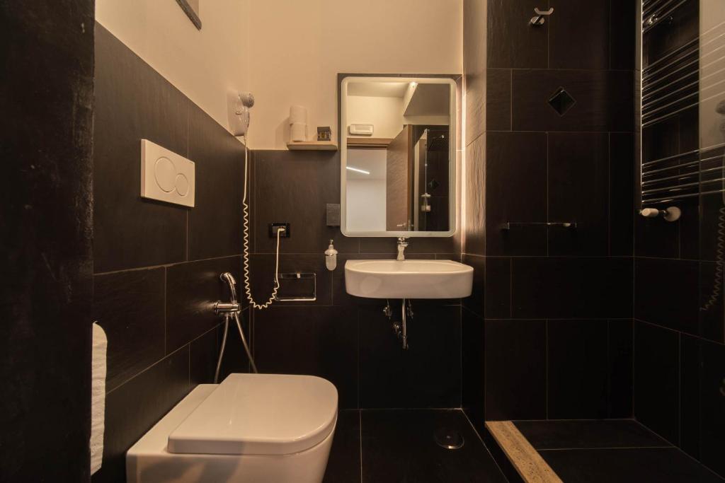 Koupelna v ubytování Casa Nori