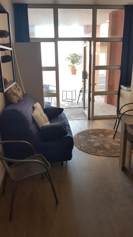 Area soggiorno di Cap Esterel Mer Sport et Nature, dans village Pierres et Vacances