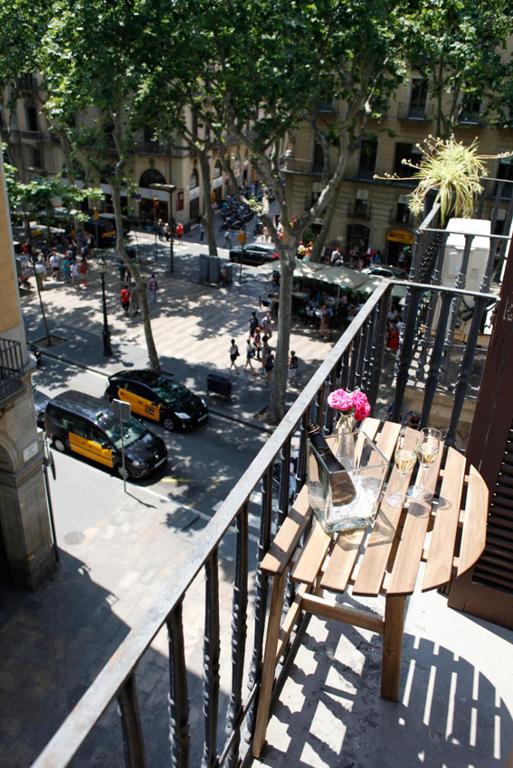 Balkón alebo terasa v ubytovaní Colom Apartments