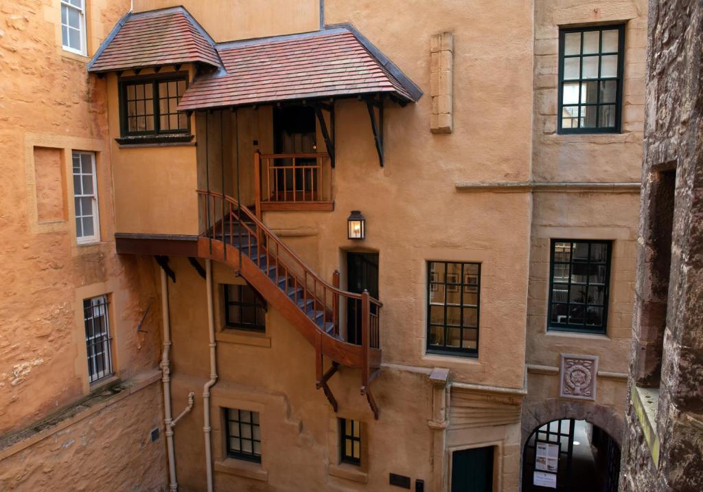 Budova, kde se apartmán nachází