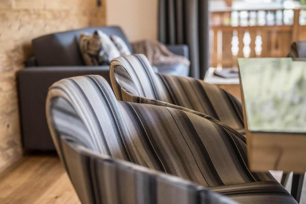 Posezení v ubytování App Mulin Tondl mit Sauna