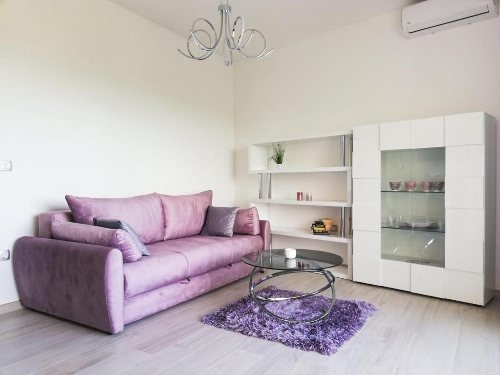 Część wypoczynkowa w obiekcie Apartments Garden Residence Opatija