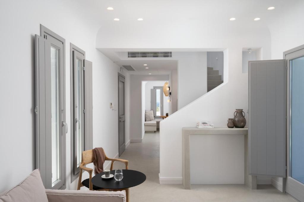 Posezení v ubytování La Ponta Villas & Suites