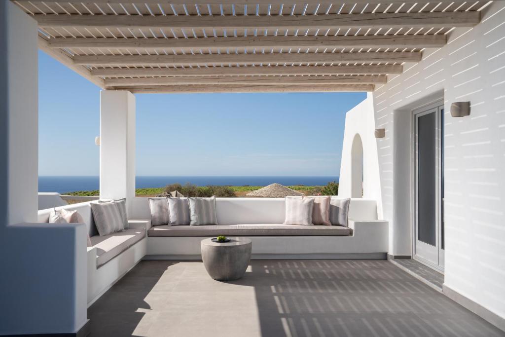 Posezení v ubytování La Ponta Villas & Suites