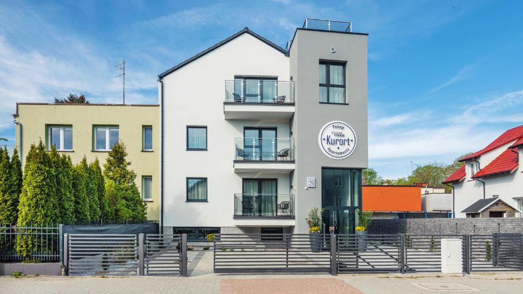 Budova, v ktorej sa apartmán nachádza