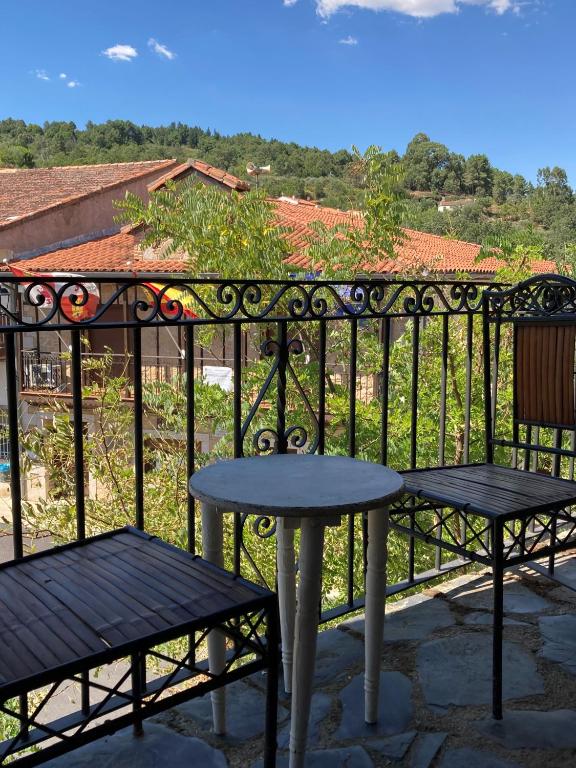 Balkón nebo terasa v ubytování Casa rural Adelaida