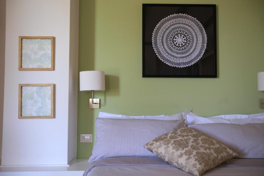 Postel nebo postele na pokoji v ubytování I grilli b&b