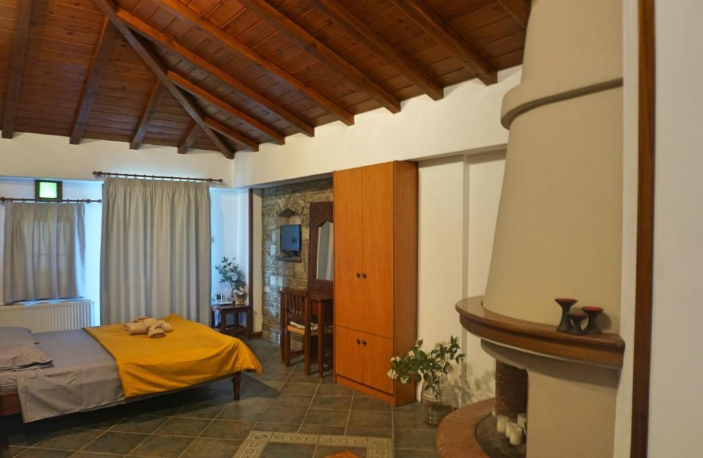 Voodi või voodid majutusasutuse Artemisia House toas