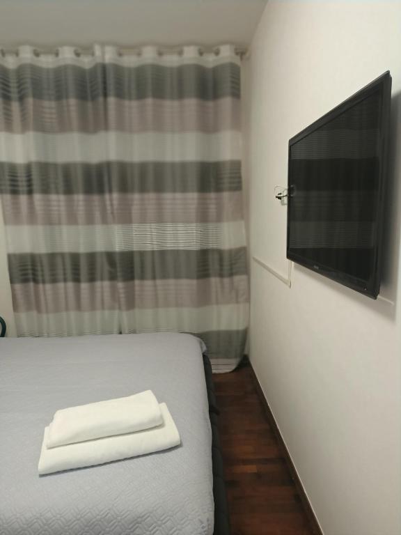 TV a/nebo společenská místnost v ubytování Luna