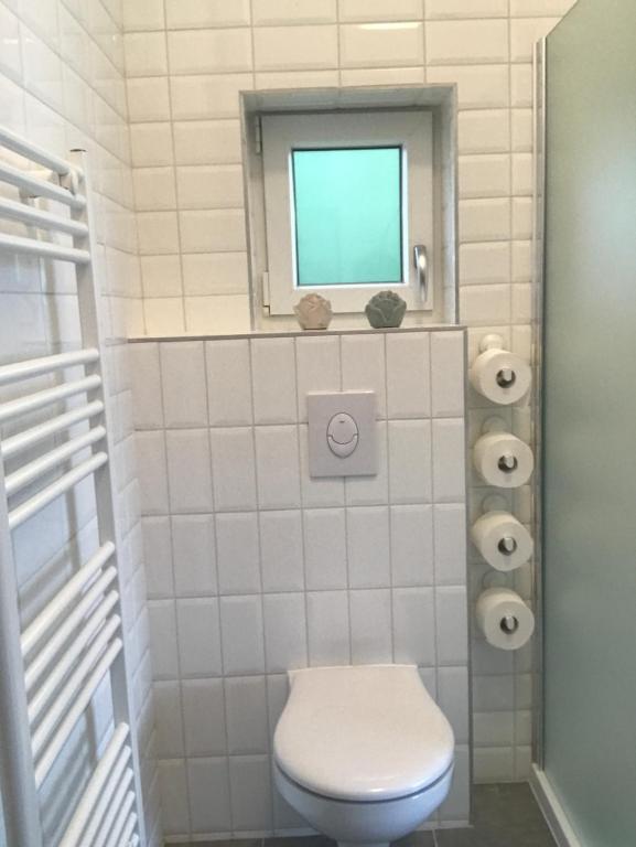 Kúpeľňa v ubytovaní Angelit Stúdió Apartman