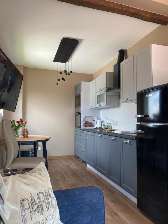 Dapur atau dapur kecil di Pod Beczką