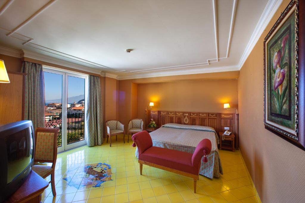 Posezení v ubytování Grand Hotel La Pace - All Inclusive