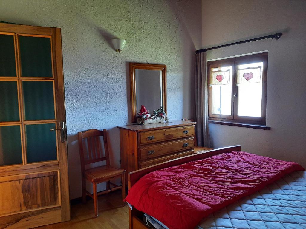 Postel nebo postele na pokoji v ubytování Pila vacanze