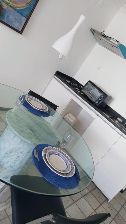  Lindo flat no Golden Beach com vista para a praia