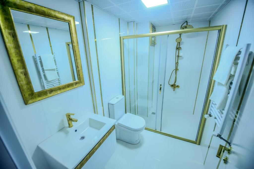 Koupelna v ubytování Rosa Therapy Butik Otel