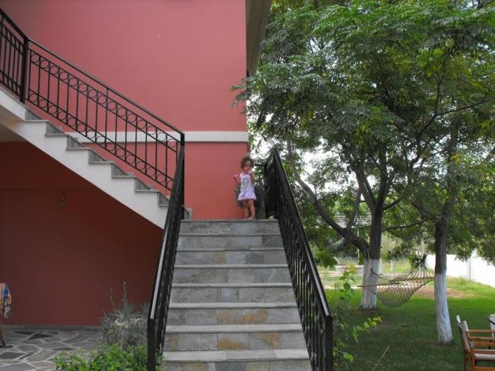 Zahrada ubytování Spasmeni Vrisi