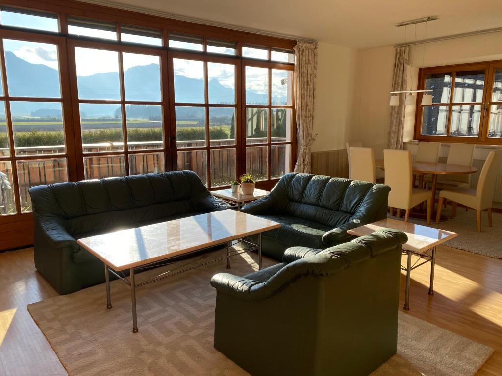 Nespecifikovaný výhled na hory nebo výhled na hory při pohledu z apartmánu