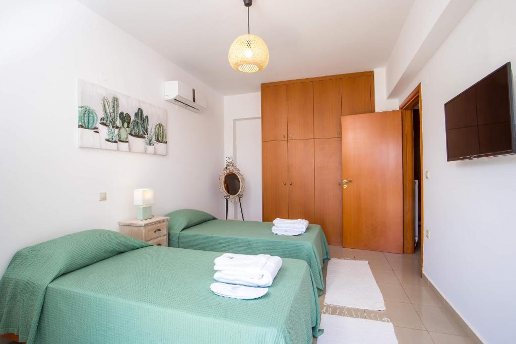 Postel nebo postele na pokoji v ubytování La Casa Del Amor