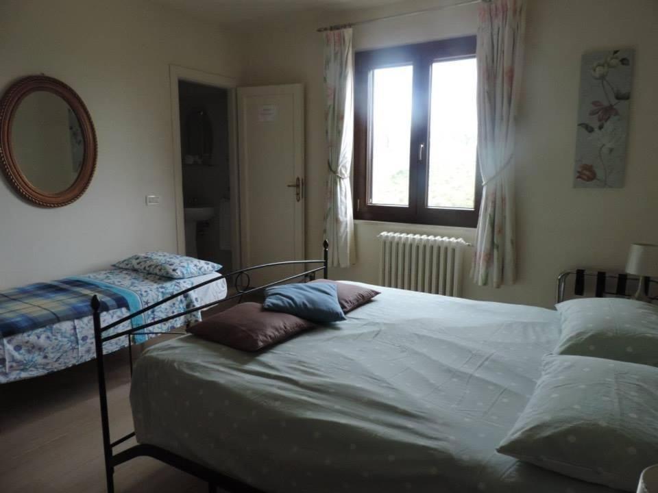 Postel nebo postele na pokoji v ubytování Casa di Rebecca