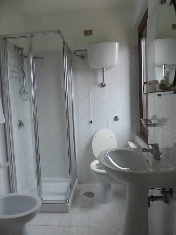 Koupelna v ubytování Casa di Rebecca